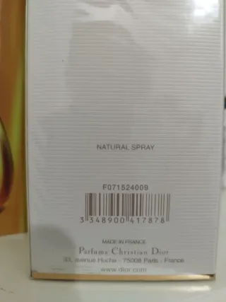 Perfume J'adore Dior