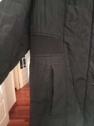 Abrigo S.Mode Negro Talla 52