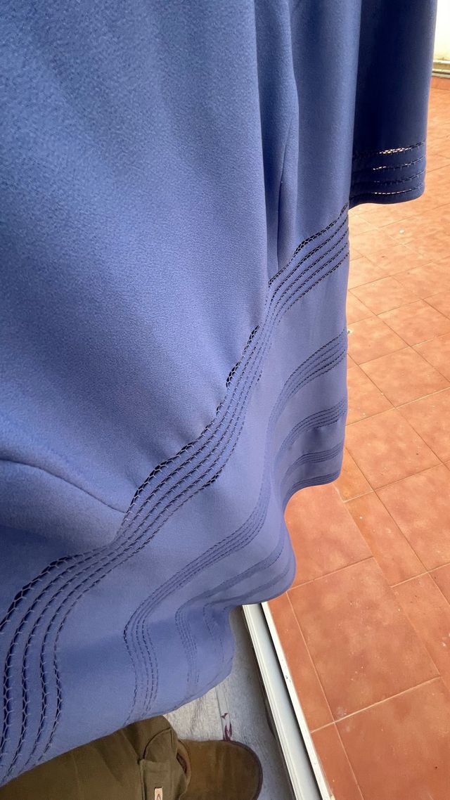 Vestido Pronovias Azul Talla M se regala falda