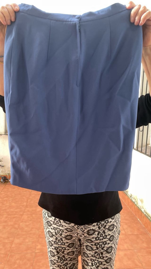 Vestido Pronovias Azul Talla M se regala falda