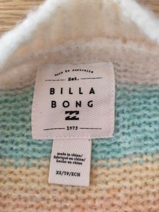 Jersey Billabong rayas pastel chica talla XS