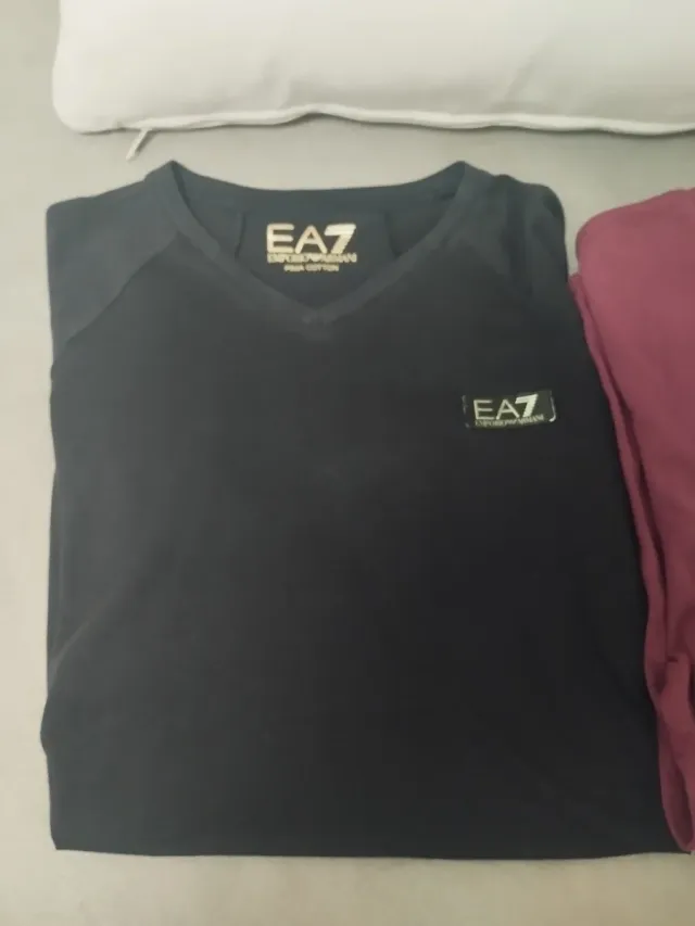 Lote 4 Camisetas Calvin Klein, Armani, Tommy