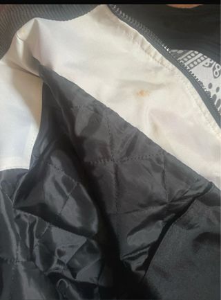 Cazadora Bomber Valentino Rossi Negra y Amarilla