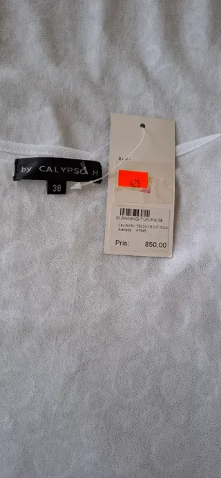 Abito by Calypso H Paillettes Argento Bianco