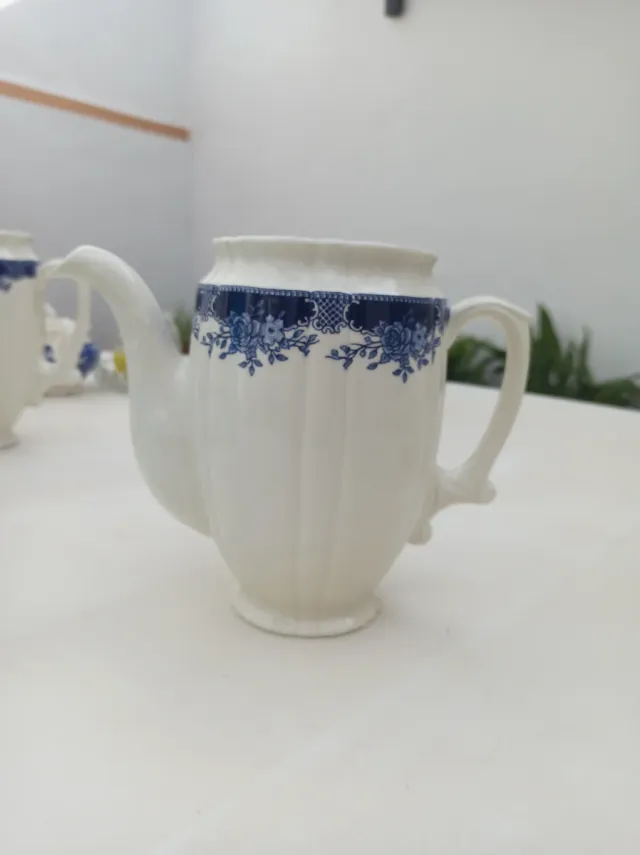Lechera La Cartuja Porcelana Azul