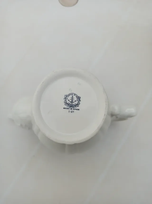 Lechera La Cartuja Porcelana Azul