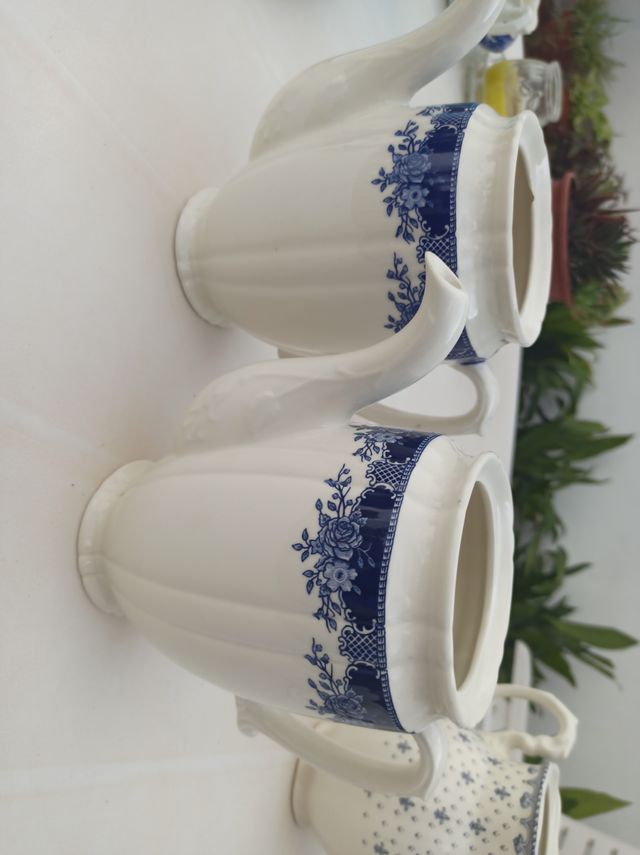 Lechera La Cartuja Porcelana Azul