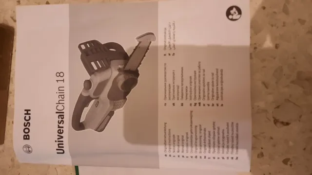 Sierra de cadena Bosch UniversalChain 18V