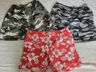 LOTE DE 3 BAÑADORES HOMBRE TALLA L.