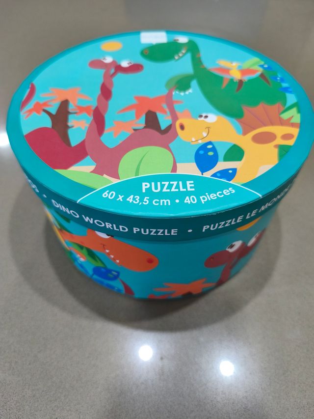 Puzzle Dinosaurios 40 Piezas grandes