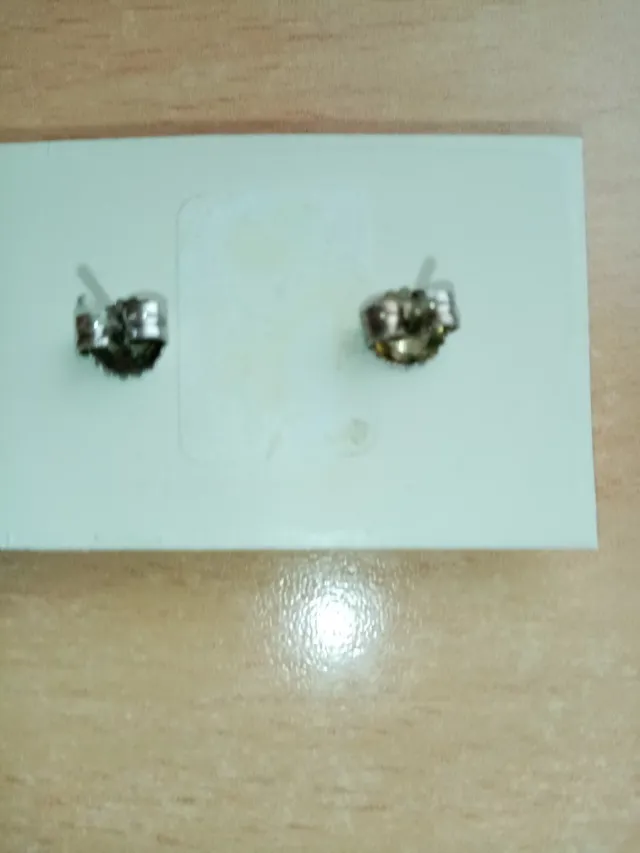 Pendientes Plata 925 forma Mariposa y circonitas