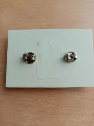 Pendientes Plata 925 forma Mariposa y circonitas