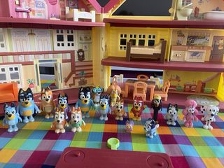 Casa de muñecas Bluey y Bingo