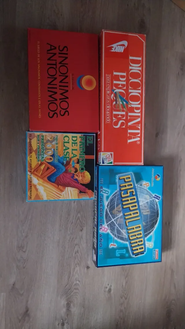 Lote 4 Juegos de Mesa