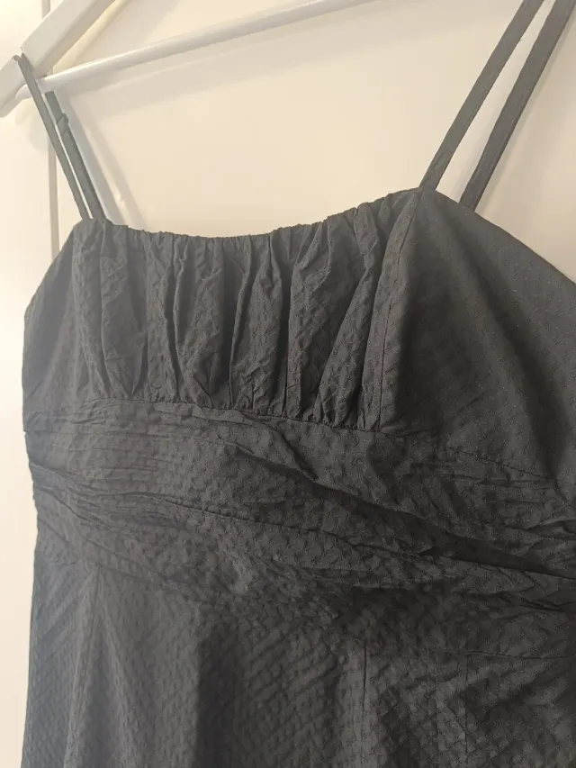 Vestido negro Mango tirantes