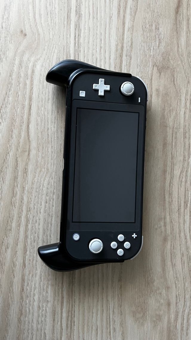 Nintendo Switch Lite Grigio con scatola e grip