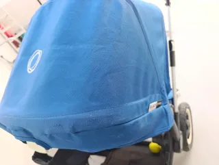 Capota y colchoneta Bugaboo Donkey azul