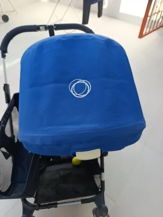 Capota y colchoneta Bugaboo Donkey azul