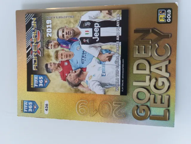 Cromo Adrenalyn Golden Legacy 2019