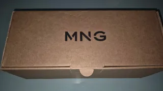 Sandalias Mango Tiras Finas Blancas