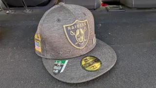 Gorra New Era Raiders Salute to Service