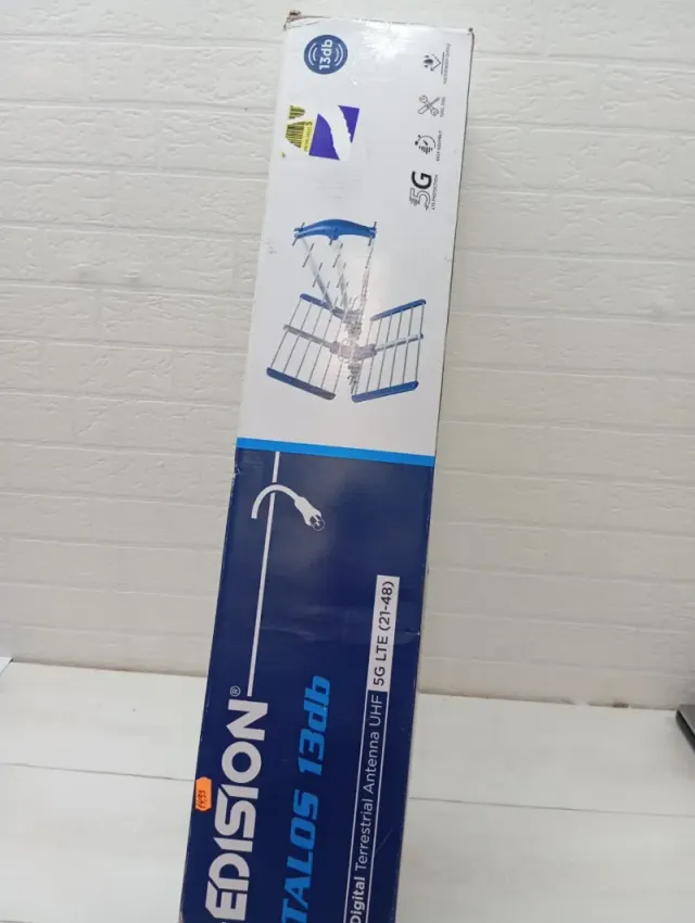 Antena TDT UHF 21-48 Externa Digital T2 Tripla