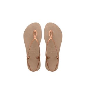 Havaianas Luna Sandalias Beige y Dorado 37/38