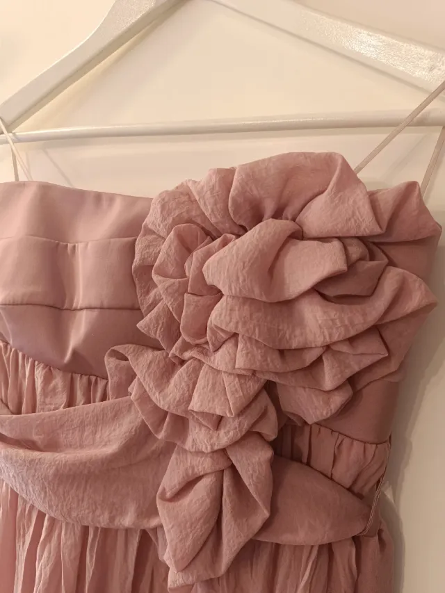 Conjunto evento rosa palo Savka XL