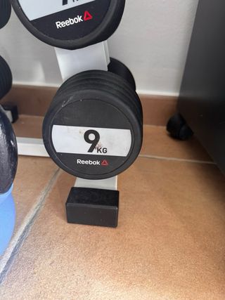 Juego Mancuernas Reebok 3, 4, 7 y 9 Kg yketerbell