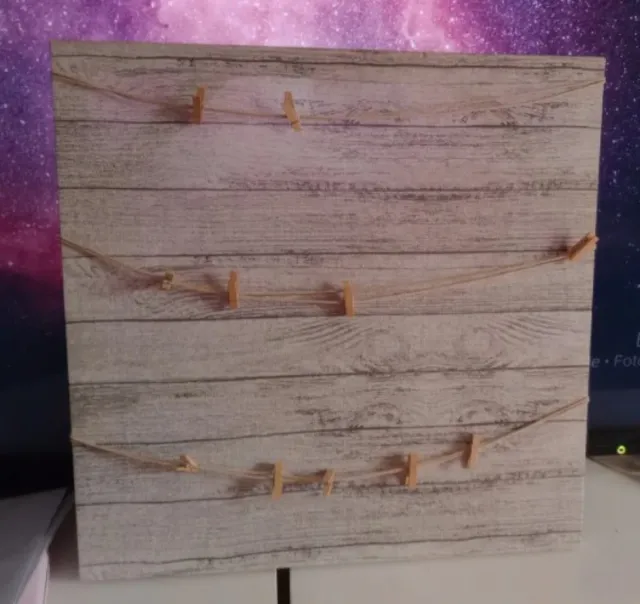 Lote Cuadro y Marco Madera