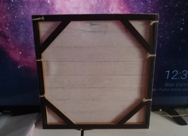 Lote Cuadro y Marco Madera