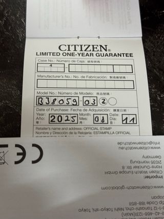 Reloj Citizen Promaster Godzilla Edición Limitada