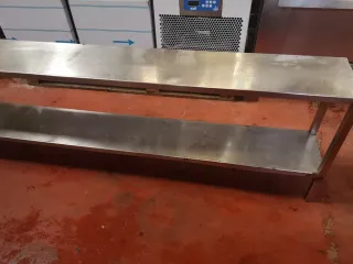 Estantería industrial acero inoxidable