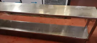 Estantería industrial acero inoxidable