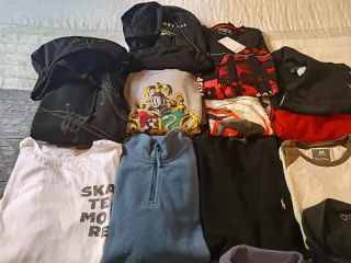 Lote Ropa Chico: Sudaderas, Camisetas y Chaqueta