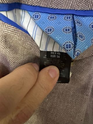 Chaqueta Verano Beige Talla 56