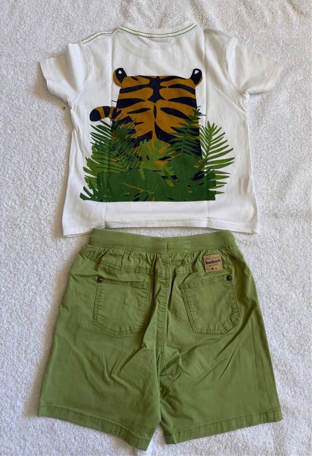 Conjunto Boboli niño camiseta y pantalón T5
