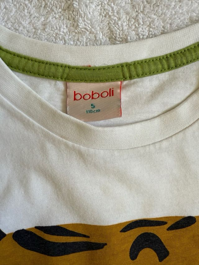 Conjunto Boboli niño camiseta y pantalón T5