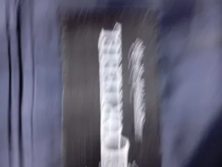 Blazer de rayas gris hombre