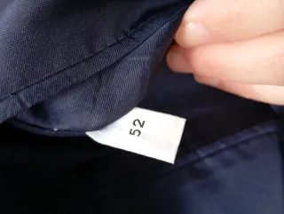 Blazer de rayas gris hombre