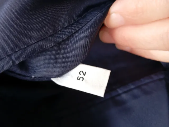 Blazer de rayas gris hombre