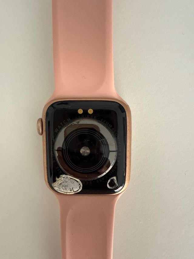 Reloj Digital Dorado y Rosa