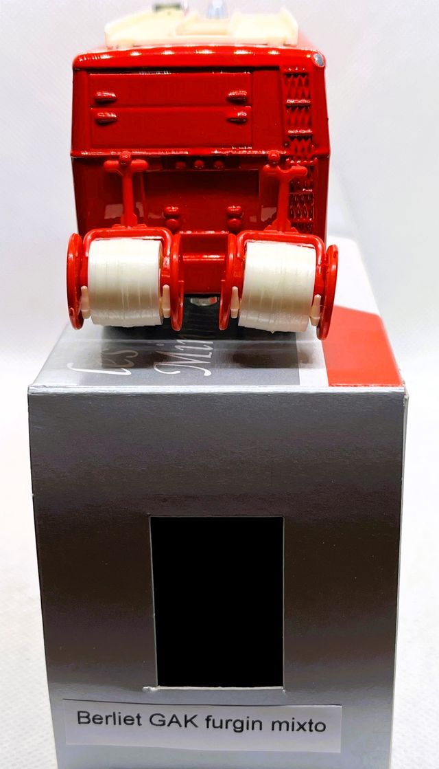 SOLIDO BERLIET GAK FURGON MIXTO, ESC.1/43, NUEVO