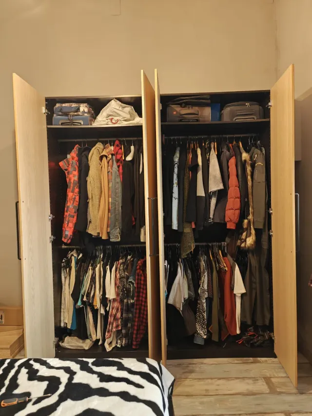 Armadio Ikea Legno 6 Ante