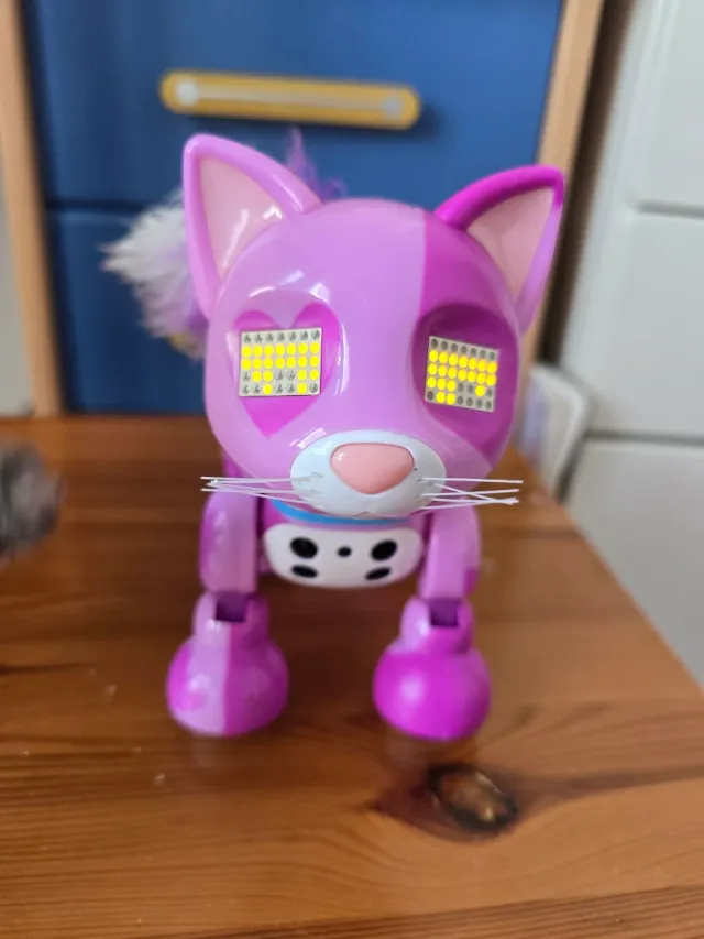 Gato Robot Zoomer Meowzies Interactivo