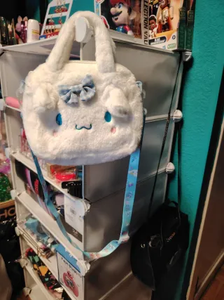 Bolsos niña gris y amarillo