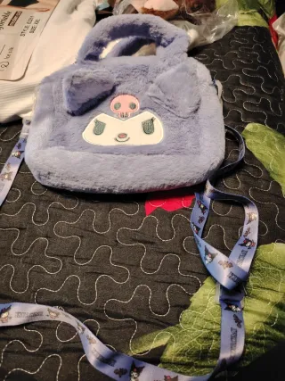 Bolsos niña gris y amarillo