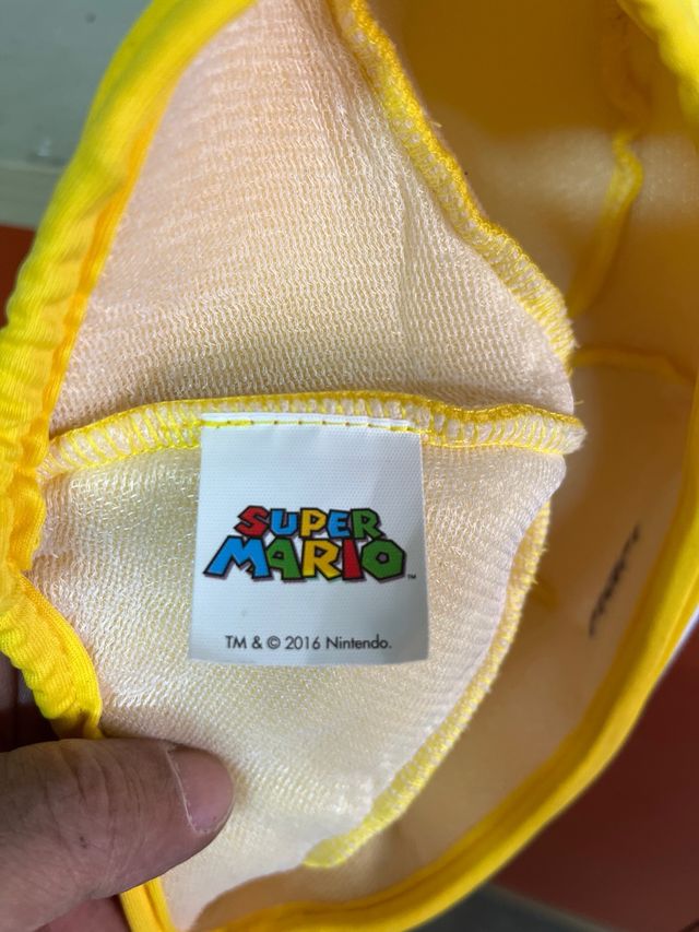 Disfraz Wario Gorra y Guantes