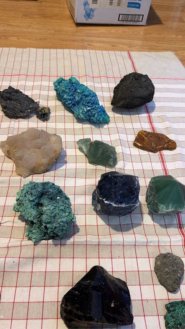 Lote de Minerales Variados