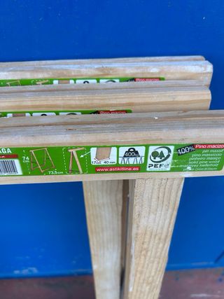 BORRIQUETAS DE MADERA